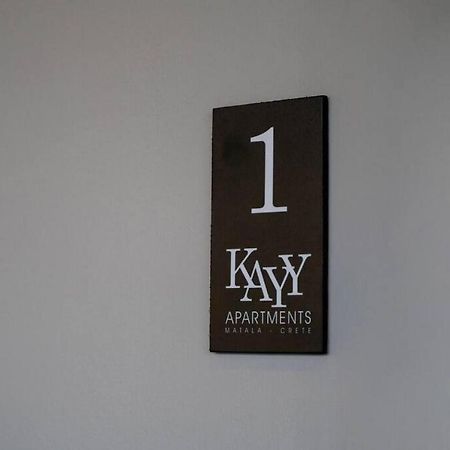 Kayy Apartments 1 In Matala Esterno foto